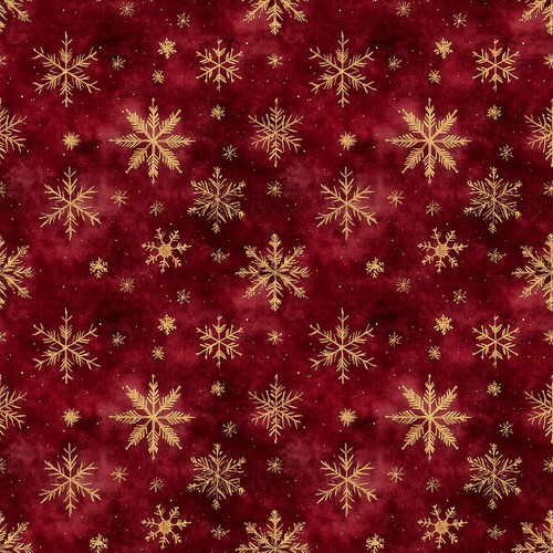 Fiocchi neve tessuto - di,