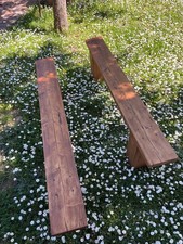 set panca in legno massello
