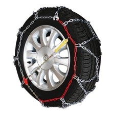 Catene neve auto metallo 9 mm omologate TUV GS Onorm montaggio rapido gruppo 11