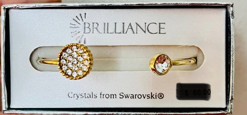 Bracciale aperto cristalli