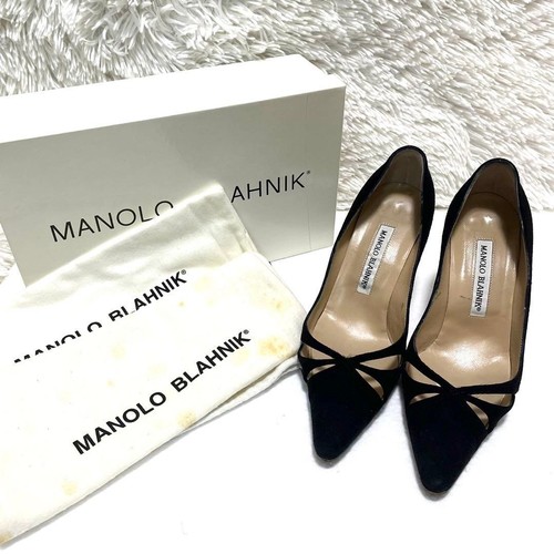 Manolo blahnik decolte nere - manolo,