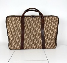 Vintage Dior Monogram Travel Bag – 1980s Made in Italy