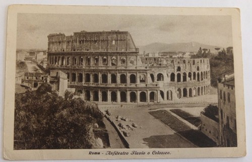 Roma anfiteatro flavio - anfiteatro, o