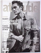 Rivista Attitude 206 2011 Matthew Morrison Xavier Dolan Larry Jesse Pavelka