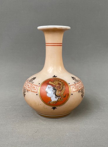 Petit vase opaline - petit, décor