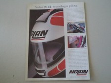 advertising Pubblicità 1990 CASCO HELMET NOLAN N44 N 44 e SITO PONS/FRED MERKEL