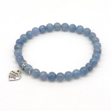 Bracciale elastico in Angelite