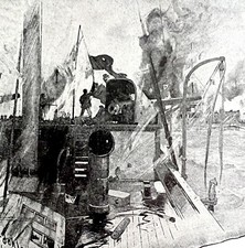 Naval Battle In Manila Bay