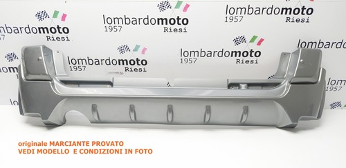 Paraurti posteriore grigio - posteriore,