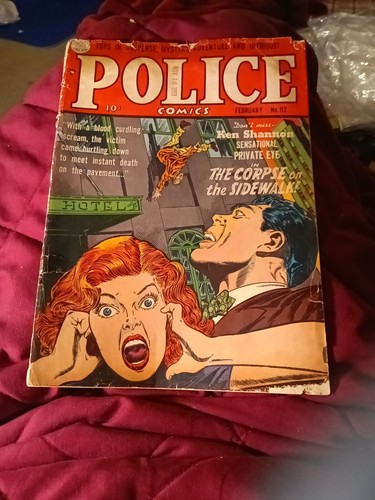 Police comics 112 - police,