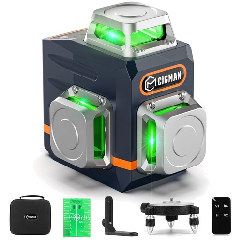 Livella laser verde - laser, 3d