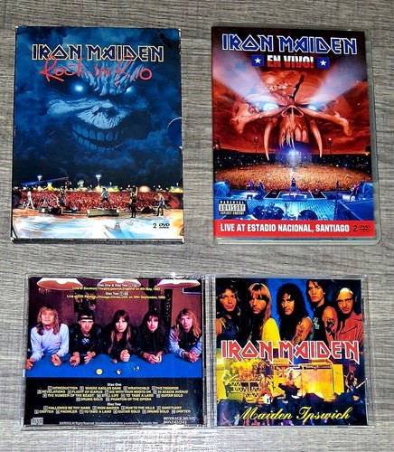 Iron maiden live lot dvd - maiden,