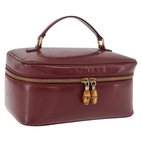 Gucci borsa vanity bambù - borsa,