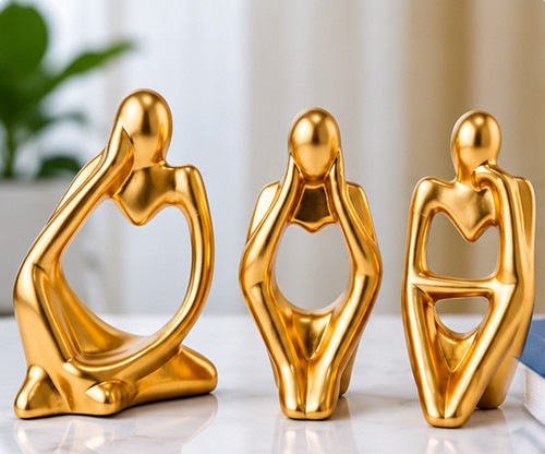Set statuine astratte - 3,