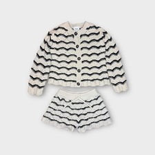 Cardigan e pantaloncini Zara