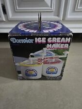 Ice Cream Maker Donvier Vintage , Macchina Gelato Vintage , Gelatiera