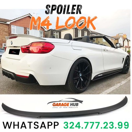 Spoiler posteriore m4look per - posteriore,