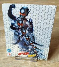 Ant-Man And The Wasp Steelbook 2D/3D Blu-ray [UK] Zavvi Exclusive New Sealed