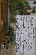 SCENA DI CACCIA - JAGD SZENE - AUSTRIA 