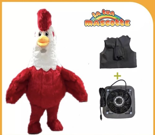 Mascotte gonfiabile gallo - gonfiabile,