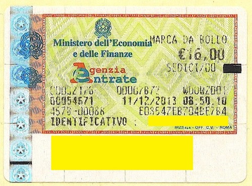 Marche bollo nuove - bollo,