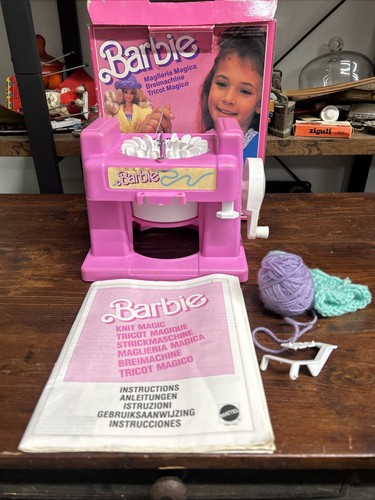 Barbie mattel maglieria magica - barbie,