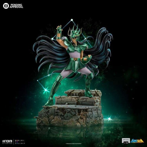 Saint seiya statue - seiya, dragon