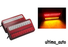 Led rear lamp lights pair - led,