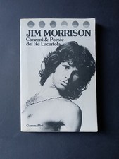 Jim Morrison Canzoni & Poesie del Re Lucertola Gammalibri 1983
