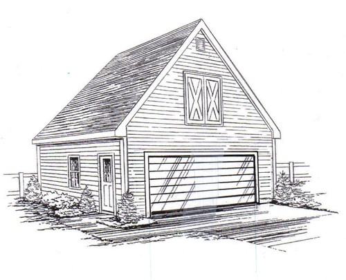 Piani garage 24x28 auto - garage,