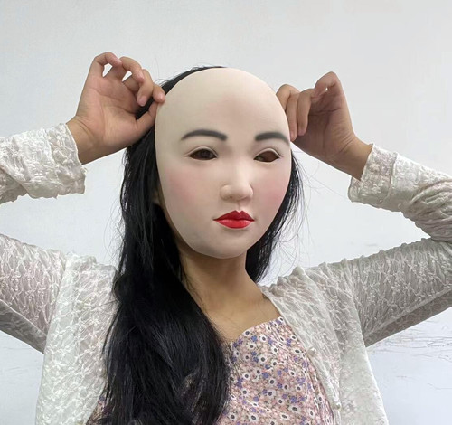 Maschera viso realistica - , in