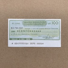 Italian Miniassegni Notgeld