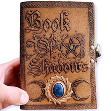 Handcrafted Leather with Stone