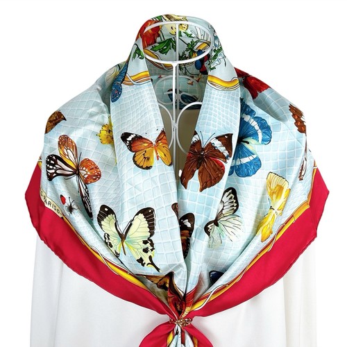 Sciarpa seta vintage hermes - sciarpa,