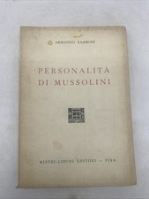 ARMANDO ZAMBONI - PERSONALITA'