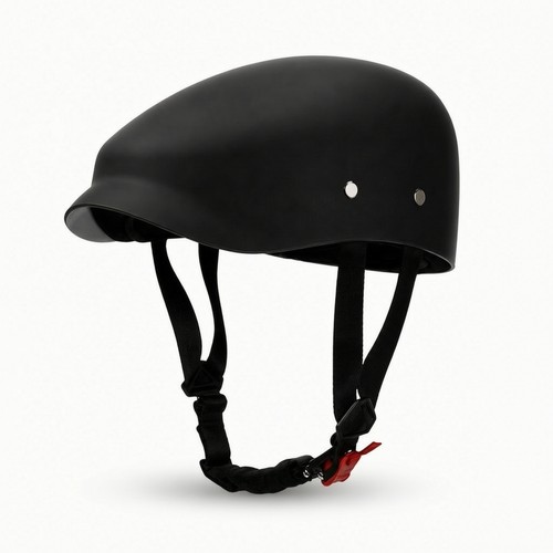 Casco jet nero opaco - casco,