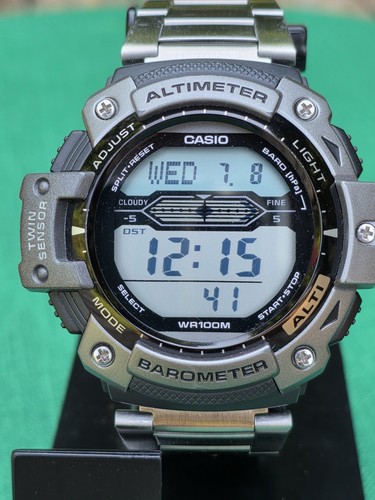 Casio sgw 300h silvertwin - casio,