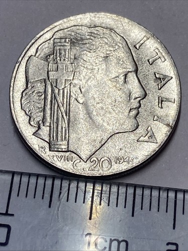 Italia centesimi 1940 - italia,