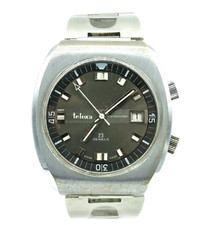 Orologio Sicura telexa swiss made caliber eb 8021 mechanical watch vintage clock