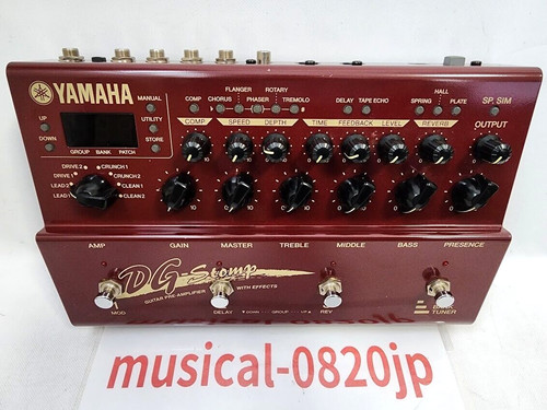 Yamaha stomp multieffects - yamaha,