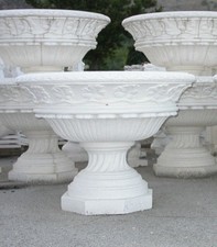 VASO COPPA IMPERIALE ANFORA ORCIO FIORIERA IN CEMENTO MARMO PIETRA 