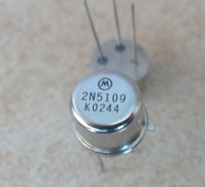 5 pezzi transistor RF/VHF/UHF MOTOROLA/R​CA TO-39 2N5109