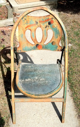 Sedia pieghevole vintage - , in