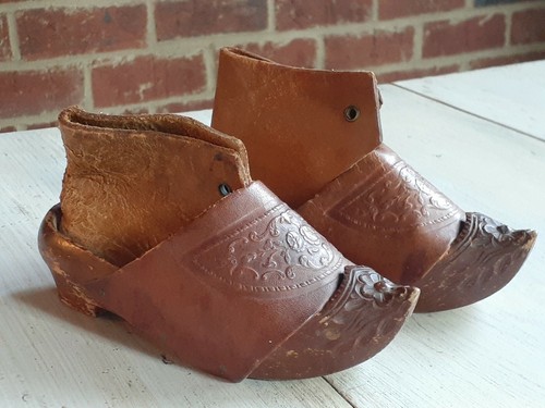 Scarpe antiche francesi sabot - scarpe,