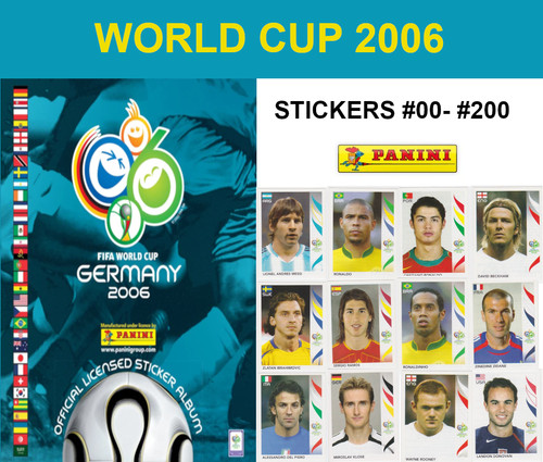 Adesivi panini world cup 2006 - panini,