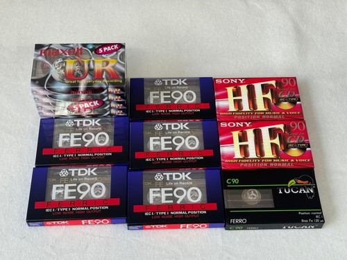 Cassetta maxell tdk - 13,
