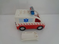 duplo ambulanza e barella luci e suoni vintage