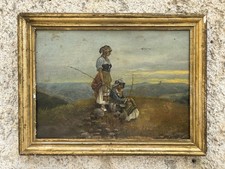 Quadro antico -Paesaggio Con