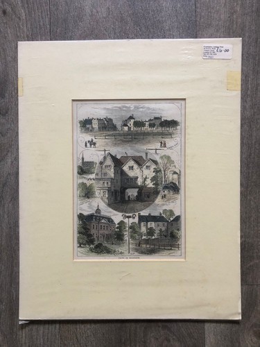 Stampa antica vedute - , in