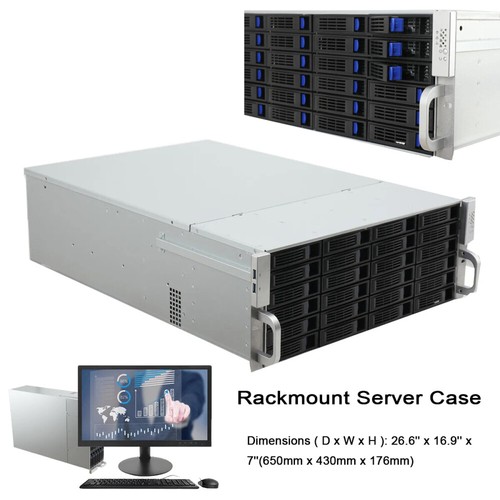 Case server rack con - server,